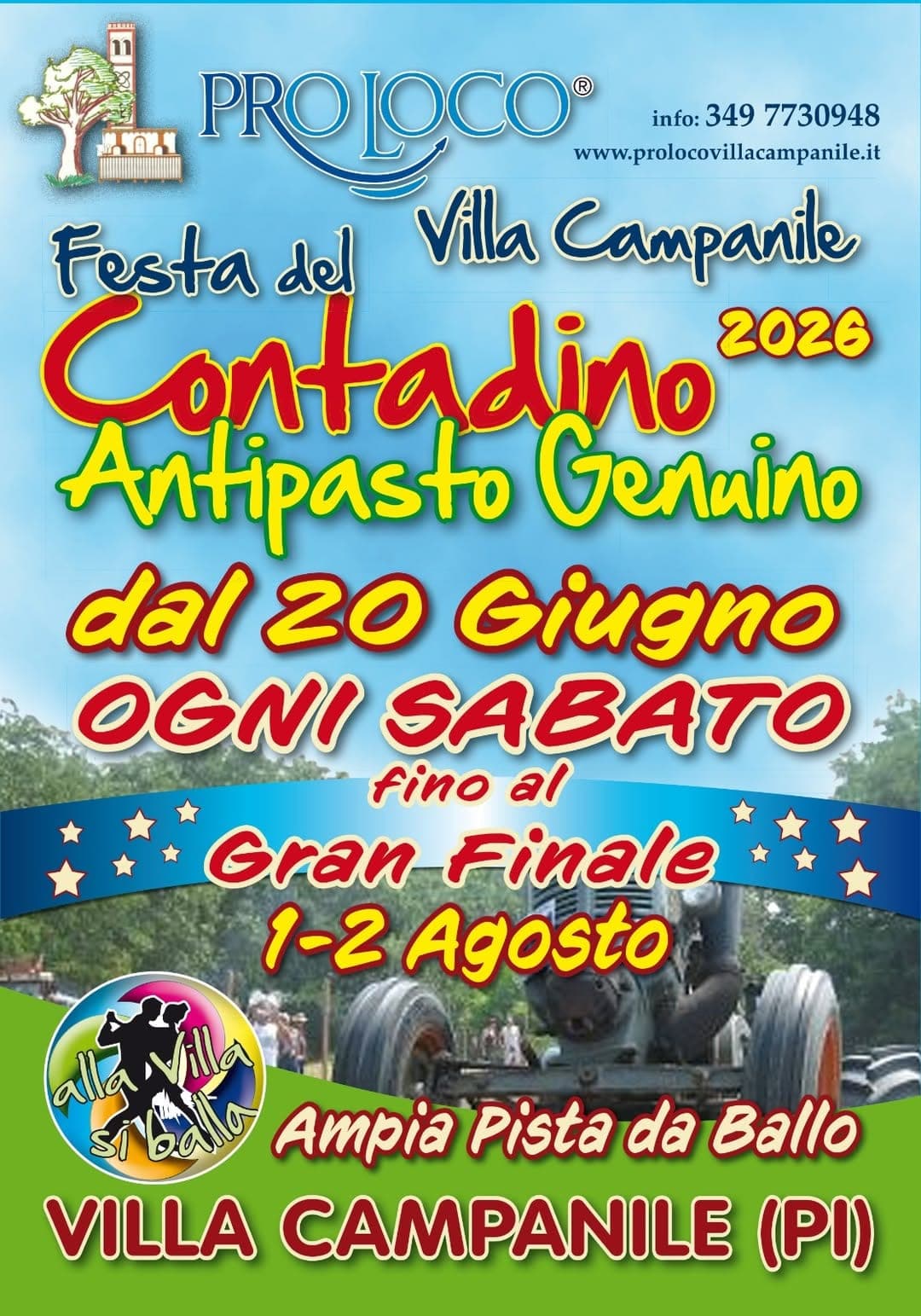 Festa del Contadino 2026 dedicata a Guido Bandettini
